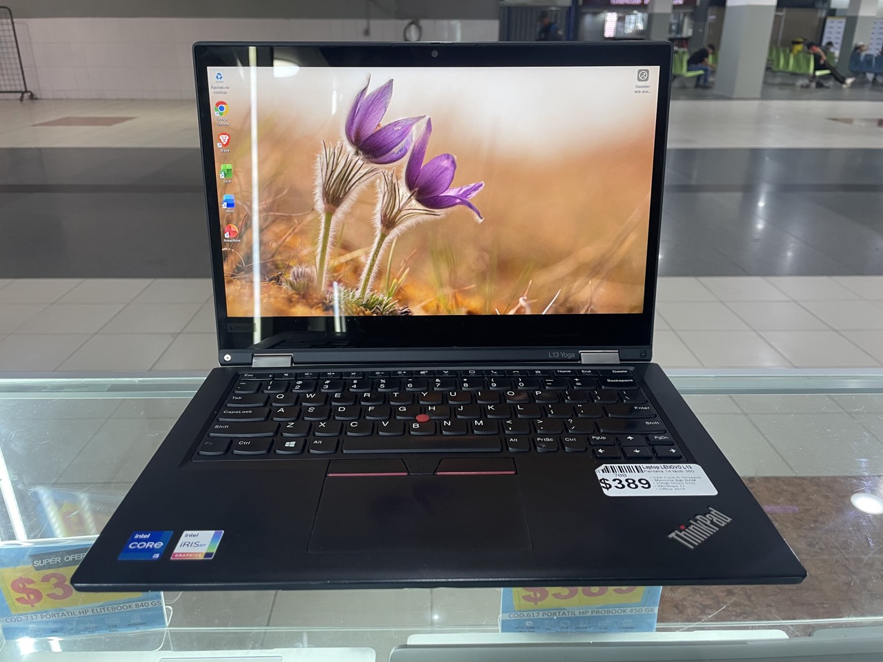Review ThinkPad L13 Yoga Core i5: convertible con lápiz integrado