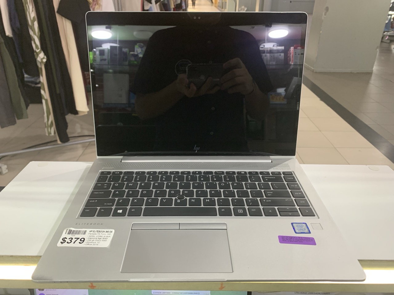 PORTÁTIL HP ELITEBOOK 840 G6 14"